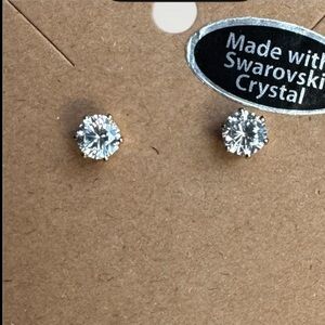 Swarovski Crystal Stud Earrings